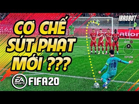 CÁCH SÚT PHẠT BÓNG XOÁY NHƯ MESSI QUANG HẢI TRONG FIFA 20