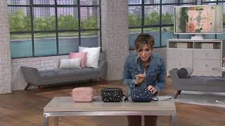 Studio 33 Crossbody Camera Bag with Floral Embellishment on QVC screenshot 5