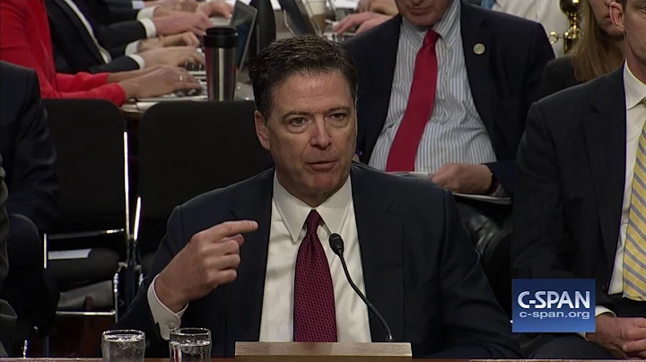 James Comey: "I've seen the tweet about tapes. Lordy, I hope there are tapes." (C-SPAN)