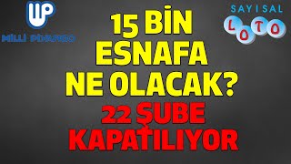 Milli Piyangonun Şubeleri Kapanacak