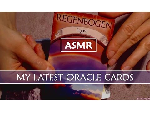 #ASMR | Ich präsentiere dir meine neuesten Orakelkarten | Geflüstert (Deutsch/ German)