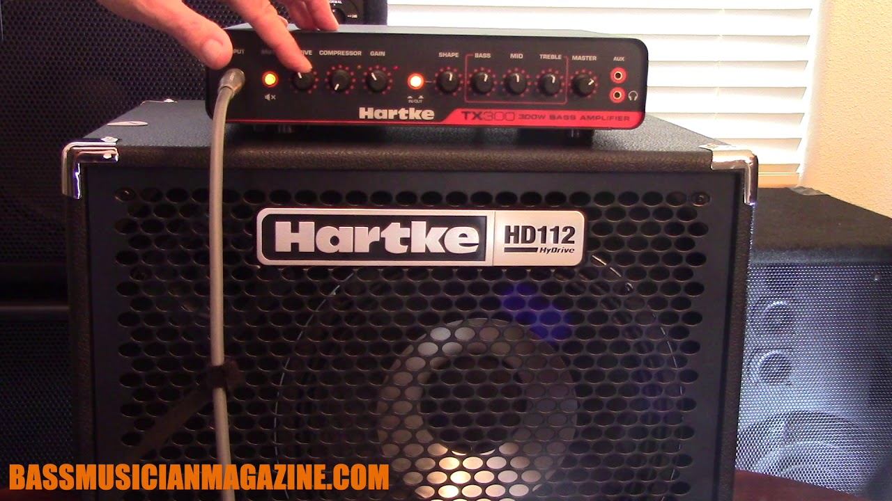 Bass Musician Magazine Reviews Hartke Hydrive Hd 112 Bass Cabinet