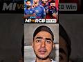 RCB Ka Dhamaka! Virat Kohli–Phil Salt–Rajat Patidar Ne Banaya 240 Runs Mumbai Indians Haar Gayi 😱