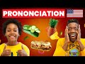 Noms daliments difficiles  prononcer en anglais