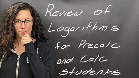 Review: Properties of Logarithms