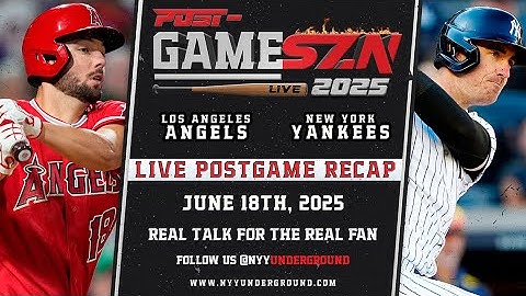 Post-GameSZN: YANKEES LOSE 6TH IN A ROW - RECAP and HIGHLIGHTS 6/17/25