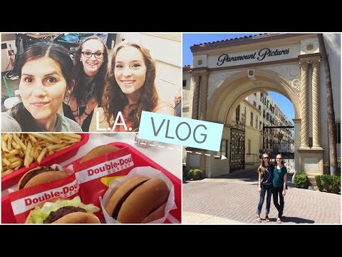 L.A. Vlog | Airplane, Radio Disney, CityWalk, etc.  @heyitslivjames