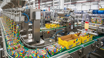 FULL PROCESS | Inside the M&M’s Factory – How Millions of Colorful Candies Are Made Every Day
