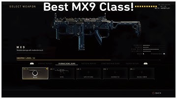 Best MX9 Class Setup! - Call of Duty Black Ops 4