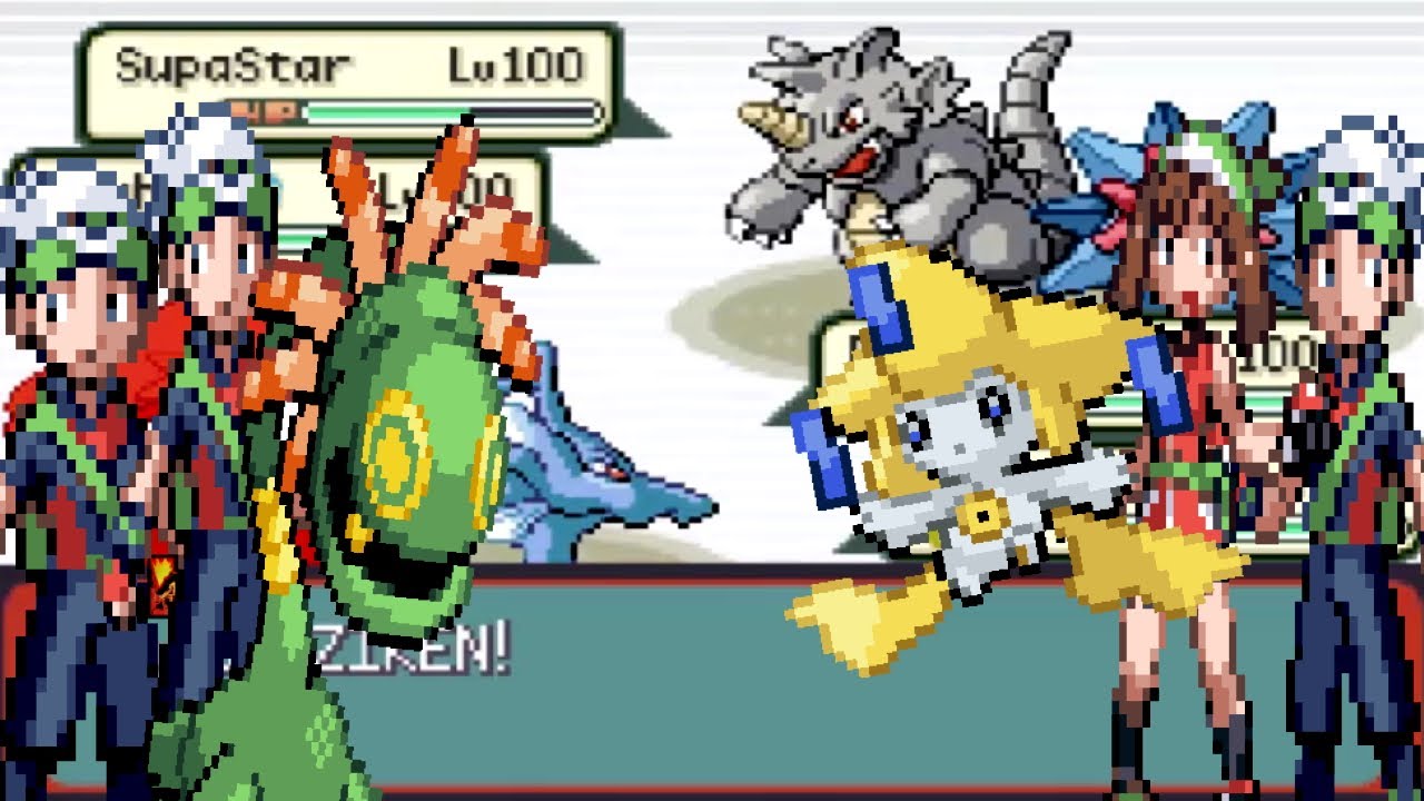 Pokemon ADV Wi-fi MultiBattle Yus & MrOrzKid v.s. Manu & TheGameDreamer【Doubles OU】The dream battle!