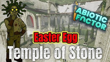 Secret in Temple of Stone - Easter Egg / Arcane Mechanism + Garden Bird & Duck / Abiotic Factor
