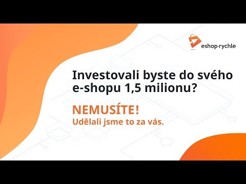 Revoluční e-shopová šablona od Eshop-rychle - teaser