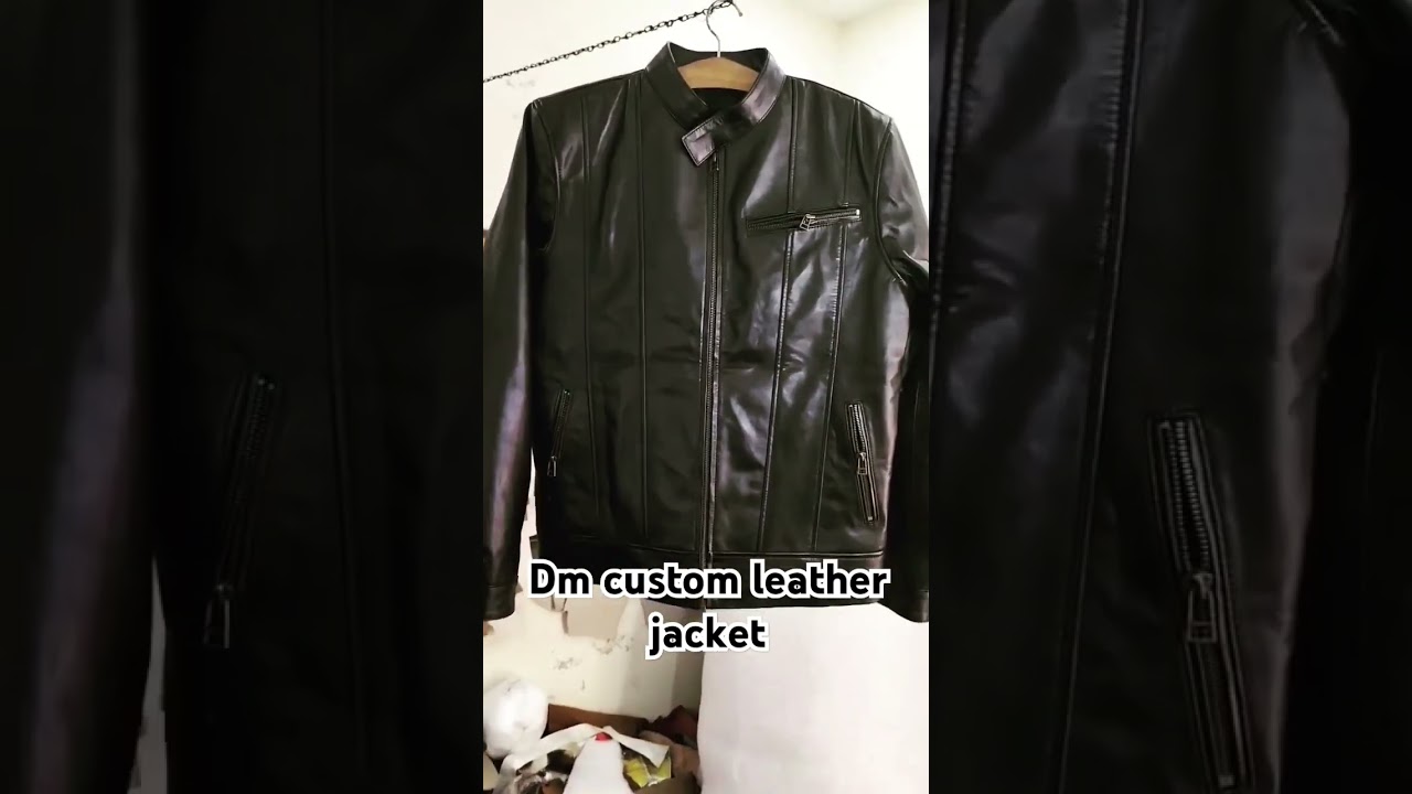 Custom leather jacket handmade premium quality