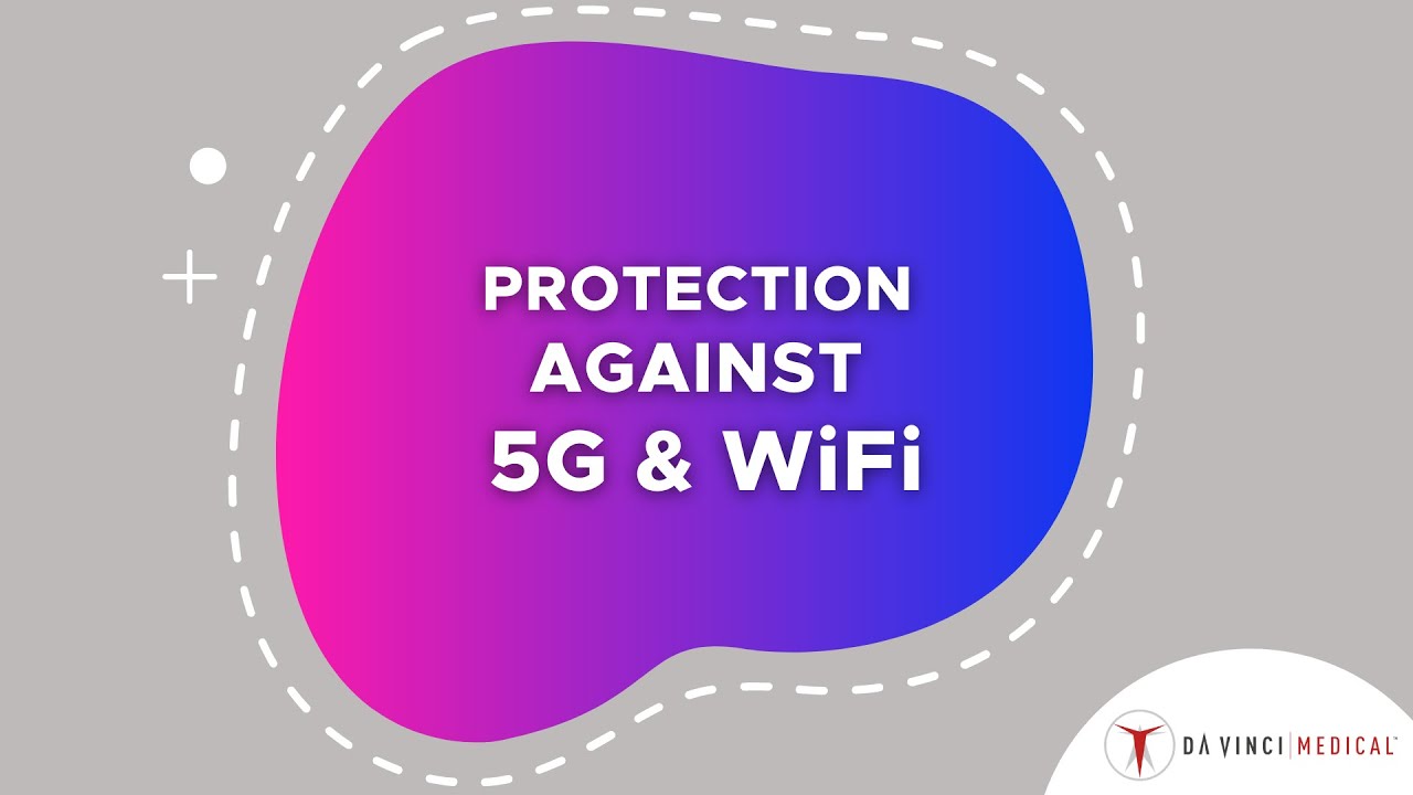 Protection from harmful EMF caused by WiFi, cellular and 5G using Qi Shield, Home Cell & Max. Wave