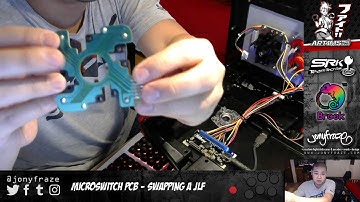Fightstick Fix - Replacing a Sanwa JLF Microswitch PCB