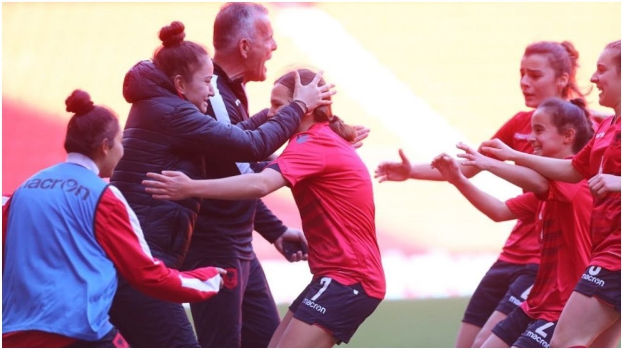 Tre fitore ne tre ndeshje, Shqiperi U-16 e femrave mund Malin e Zi| ABC News Albania