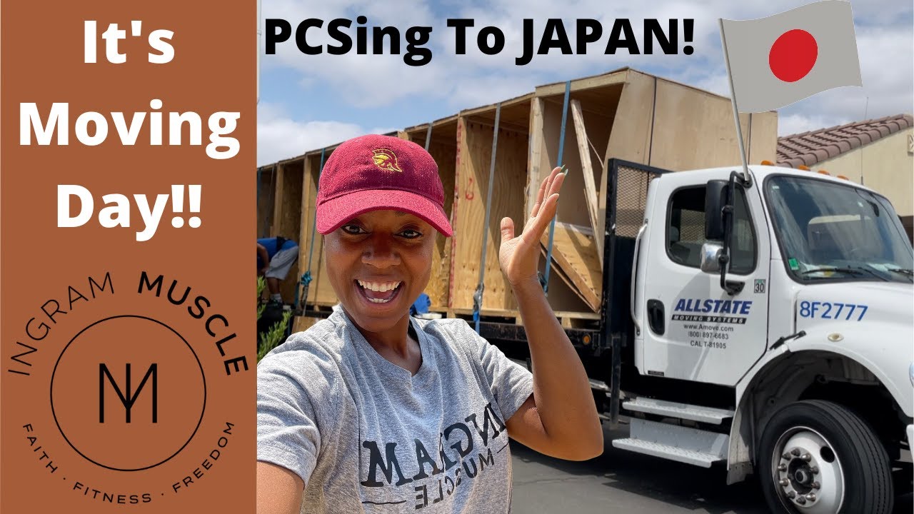 It's Moving Day! | PCSing to Japan | Ingram Muscle