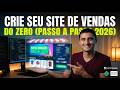 Como criar um site de vendas em 2026