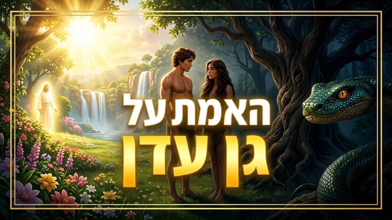 האמת על גן עדן נחש אדם וחווה