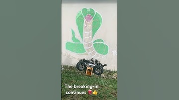 Nitro engine break-in