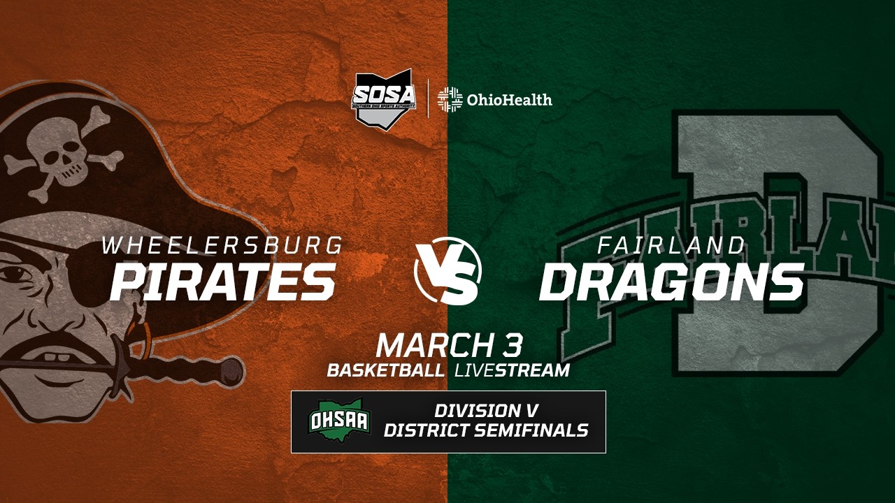 BB DV DISTRICT SEMIFINAL - Wheelersburg Pirates vs Fairland Dragons