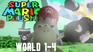Super Mario Plush World 1-4 @TheBestMarioStories