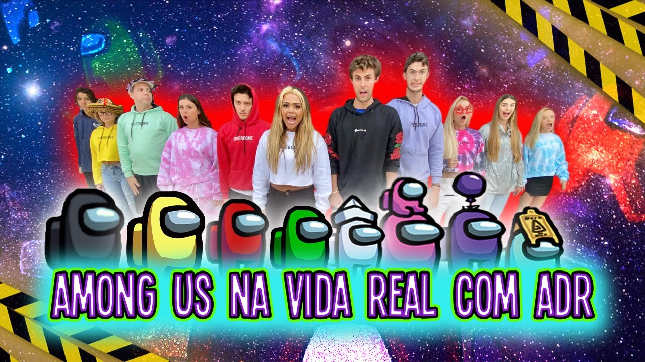 AMONG US NA VIDA REAL COM ADR!!! YouTube