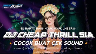 DJ cheap thrill sia jrt audio featuring HKS project