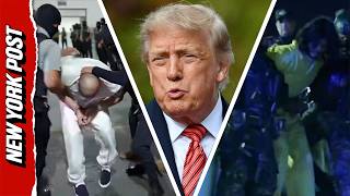 Trump Posts 'Where We Send Our Killers' in Dramatic Nighttime Deportation Footage