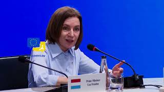 Maia Sandu Says Moldova Cannot Face Drone Threats Alone as Russia Violates Airspace