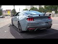 2024 Ford Mustang GT 5.0 Revs at Detroit Concours