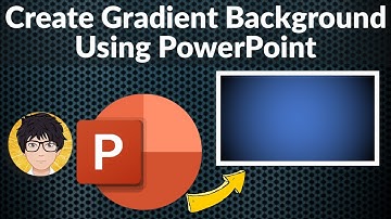 Create Gradient Background Using PowerPoint 💻⚙️🐞