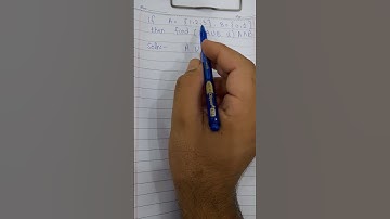 If A and B are two sets then find A union B and A intersection B #maths #sets