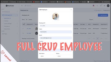 Laravel 11 HR Management: Employee CRUD Tutorial
