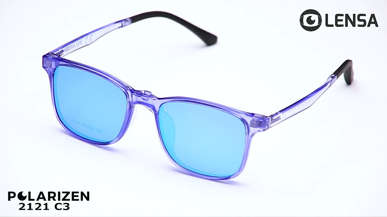 Unboxing rame ochelari de vedere dama Polarizen CLIP-ON 2121 C3 – LENSA.RO