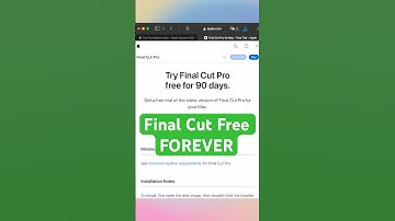 How to download Final Cut Pro for free officially from Apple #finalcutpro #finalcut #videoediting