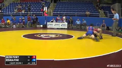 152 Champ. Round 2 - Joshua Pine (Nevada) vs. Jaco...