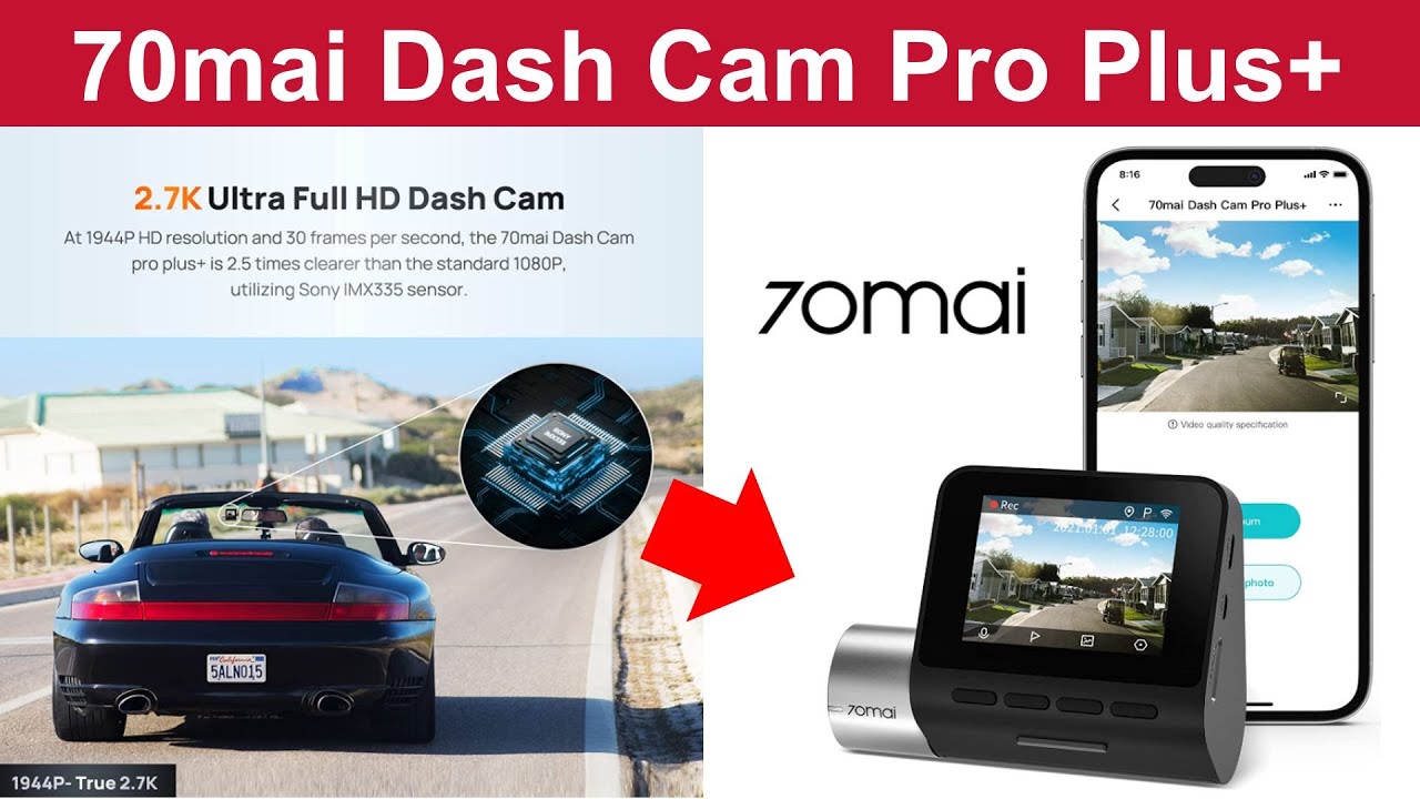 70mai Dash Cam Pro Plus+ A500S - Unboxing, Review, Instalação e