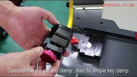Calibrate SEC-E9 Dimple Key Clamp Steps