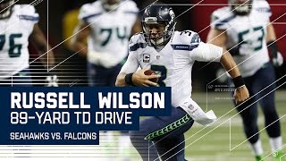 Russell Wilson Leads 89-Yard Opening Drive TD! | Seahawks vs. Falcons | NFL Divisional Highlights