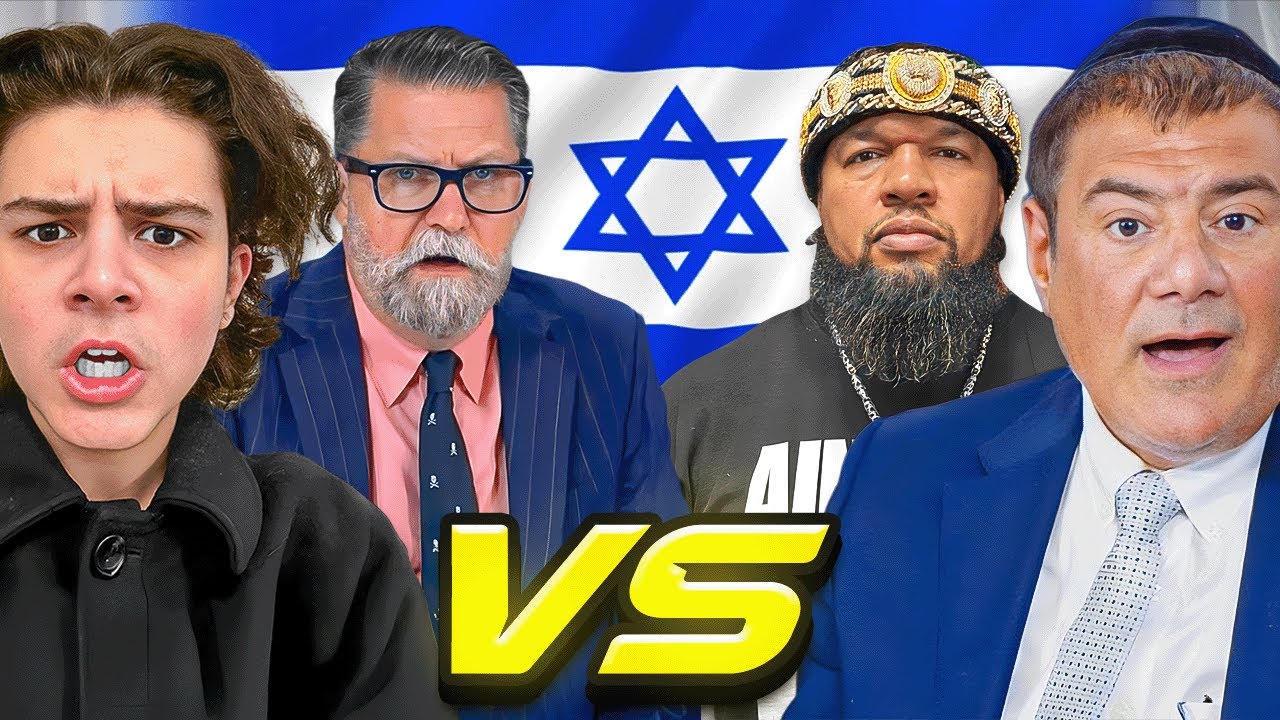 Gavin McInnes Heated Debate vs Rabbi Mizrachi & Black Israelite