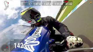 Phillip Island Track day - Onboard data - 1.47 Lap