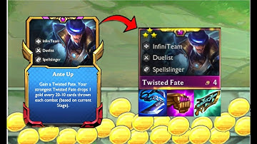 Gold Printer Twisted Fate ⭐⭐⭐ | TFT Set 8.5