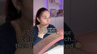 this almost ruined our launch 😰💅 #gelpolish #smallbusiness