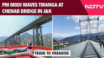 Chenab Rail Bridge News | PM Modi To Inaugurate India’s First Cable-Stayed Rail Anji Bridge In J&K