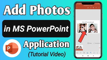 How to Add/Insert Photos in Microsoft PowerPoint Mobile || Add pictures from gallery in ppt mobile