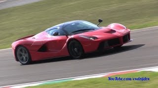 Facebook: http://www.fb.com/cvdzijden i have filmed not one but two
laferrari's on ferrari's private race track yesterday! the
acceleration is very fast...