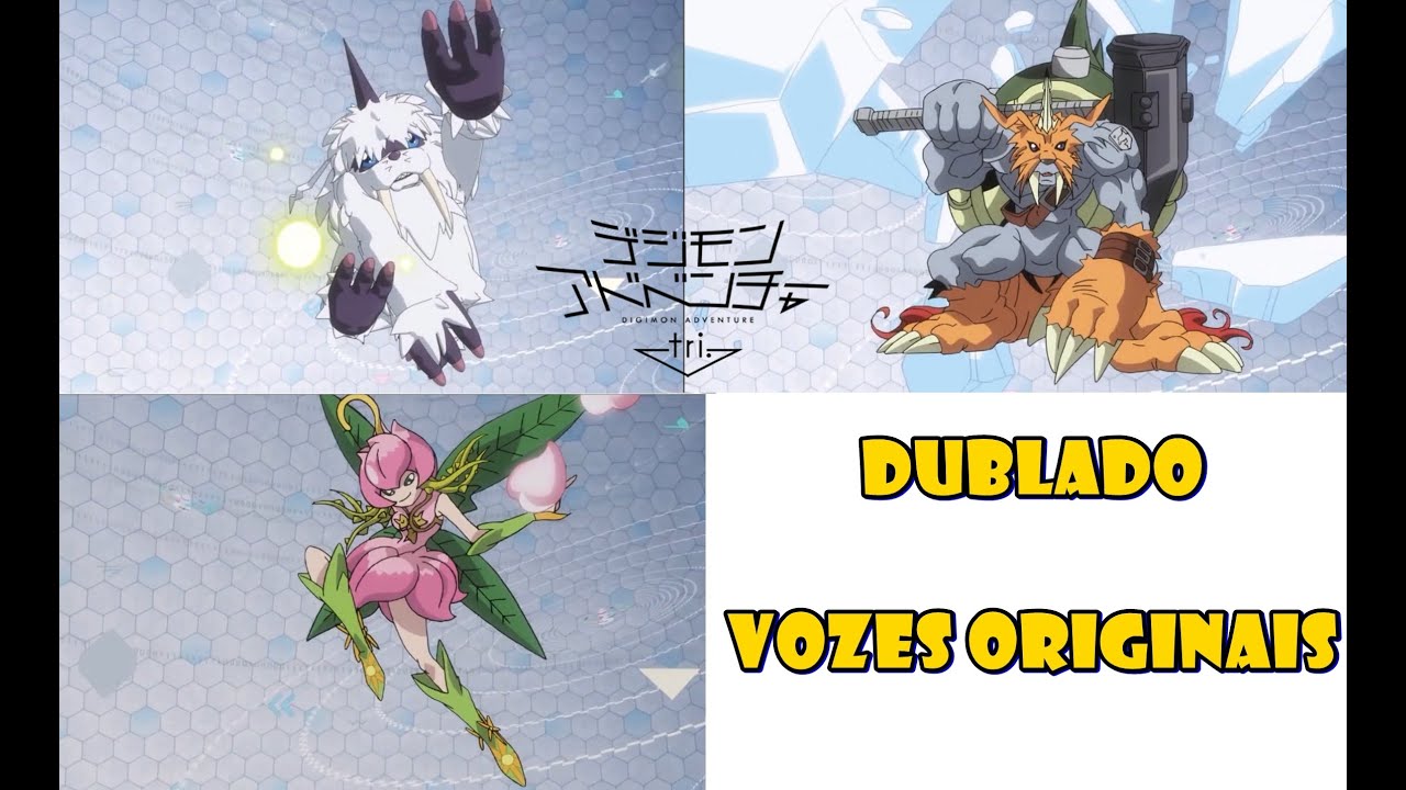 Digimon TRI - EPI2 - Digievoluções [DUBLADO - VOZES ORIGINAIS