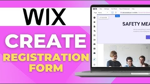 Hoe maak je een registratieformulier op een Wix-website?