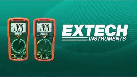 Extech | Mini Multímetros EX310 - EX320